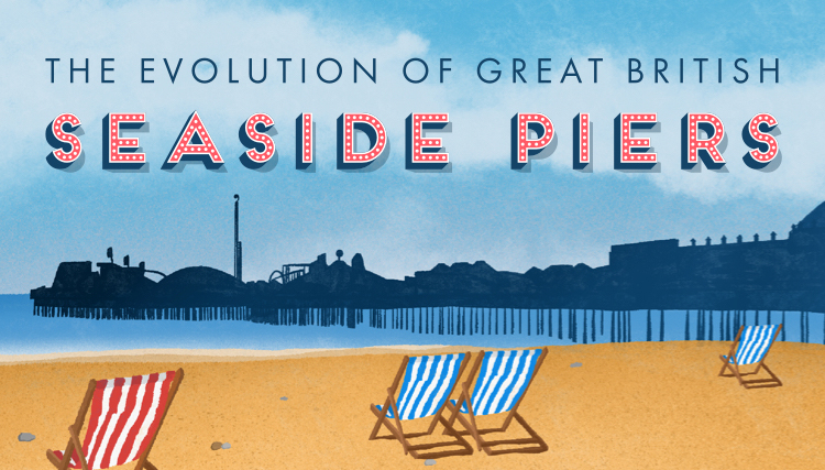 The evolution of Great British seaside piers